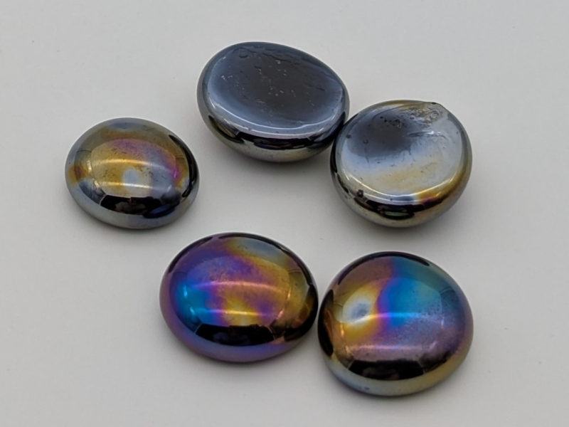 Glasnuggets schwarz-ir. 15-17 mm/1 kg